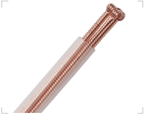 Aiguilles d'acupuncture manche cuivre, non revêtues, 5 par tube