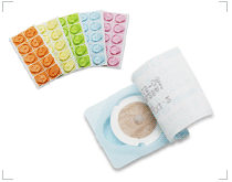 PYONEX Aiguilles permanentes sur adhésif