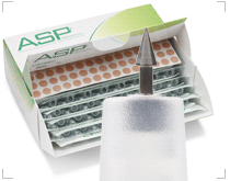 ASP® Acier aiguille semi-permanente 200 pièces